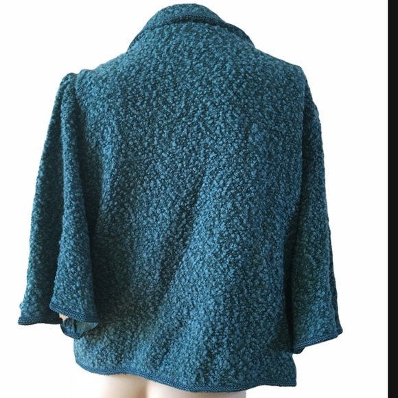 Vintage Sandro Sportswear Nubby Wool Blend Jacket, - Picture 3 of 5